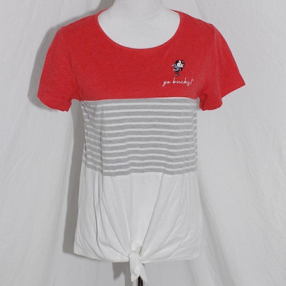 OSU Gameday EUC Womens Ohio State Buckeyes Medium Scarlet Gray College Football